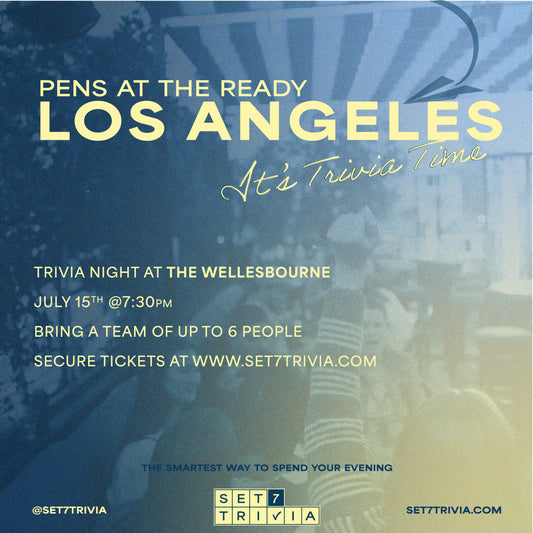 Set 7 Trivia @ The Wellesbourne